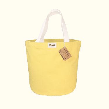 jaune sorbet sac Venga - une marque du groupe écodis