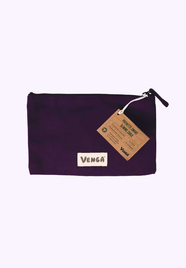 pochette smart aubergine Venga - une marque du groupe Ecodis