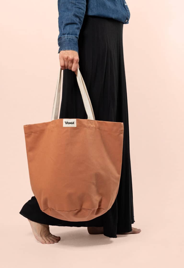 sac cabas city terracotta Venga - une marque du groupe Ecodis