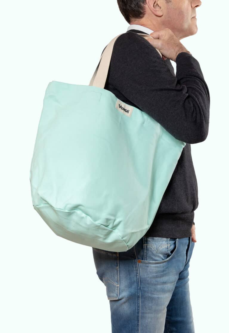 sac cabas city vert menthe Venga - une marque du groupe Ecodis